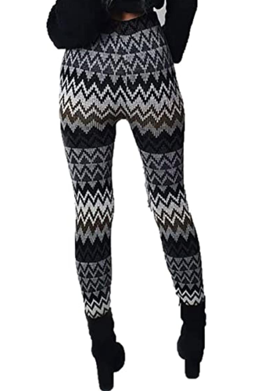 Patterned Winter-Style leggings
