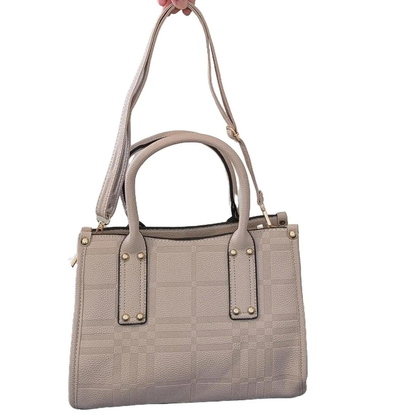 Off White Leather Handbag