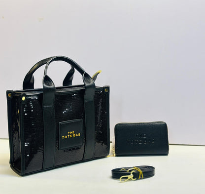 Tote bag with wallet set