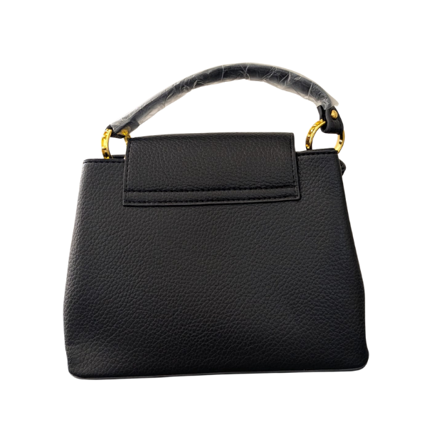 Black Quilted Tote