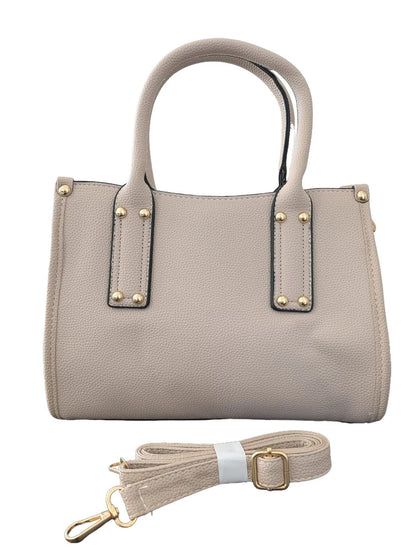 Off White Leather Handbag